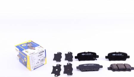 Колодки гальмівні (задні) Nissan Rogue 07-13/Juke/Murano 08-/X-Trail 13-/Suzuki Grand Vitara 05- 158 181901 фото товару