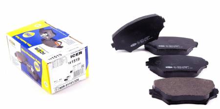 Колодки гальмівні (передні) Toyota Rav 4 II 00-05 158 181519 фото товару