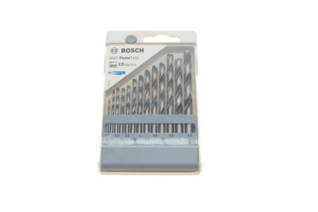 Набір свердл HSS PointTeQ (1.5-6.5mm) К-кт 13 шт. 30 2 608 577 349 фото товару