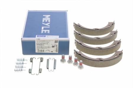 Колодки ручника MB Sprinter/VW Crafter 06- (180x25) (з пружинками) 144 014 533 0001/S фото товару