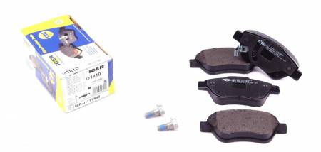 Колодки гальмівні (передні) Opel Corsa D 06-14/Adam 12-19 158 181810 фото товару