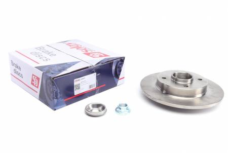 Диск гальмівний (задній) Citroen C4/Peugeot 307 05- (249x9) (+ABS) (з підшипником) (d=25) 5000 208023 фото товару