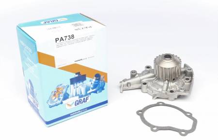 Помпа води Chevrolet Aveo 1.2 04-/Matiz 1.0 05-/Daewoo Matiz 0.8/1.0 03- (22z) (B/B) (7 лоп) 310 PA738 фото товару