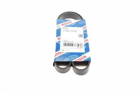 Ремінь генератора Fiat Ducato 2.3JTD 02- (7PK1076) 30 1987946101 фото товару