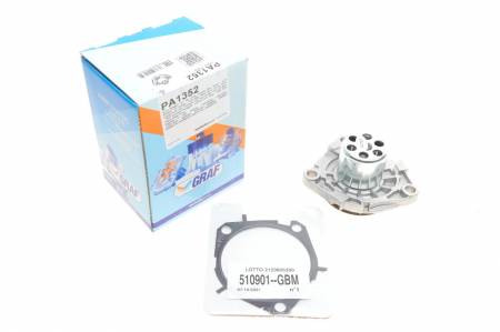 Помпа води Fiat Doblo/Opel Combo/Astra H/J/Zafira B/C/Vectra 1.6/1.9/2.0CDTI 10- (Зовнішній) (7 лоп.) 310 PA1352 фото товару