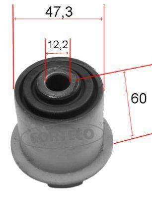 Сайлентблок важеля (переднього/знизу/ззаду) Opel Vectra B 95-03 140 21652928 фото товару