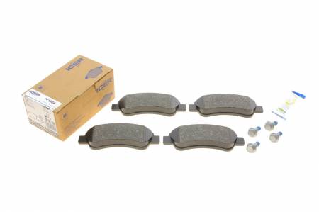 Колодки гальмівні (задні) Citroen Jumper/Fiat Ducato/Peugeot Boxer 06- 158 141804 фото товару