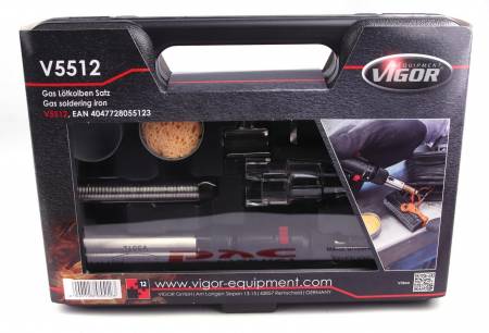 Паяльник газовий 1300°C 4026 V5512 фото товару