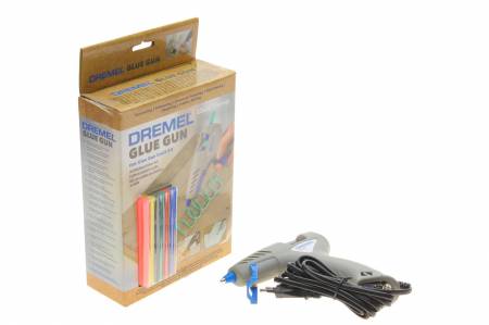 Пістолет термоклейовий DREMEL 930 (100-240V/105/165°C/діаметр клейового стержня 7mm) + 12 стержнів 30 F0130930JC фото товару