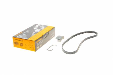 Ремінь генератора Fiat Ducato/Peugeot Boxer 2.2D/HDi 06- (з пристосуванням для монтажу) 31 4PK922 ELAST T1 фото товару