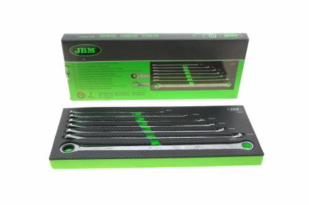 Набір ключів накидних тріскачок (7шт) (8/10/12/13/14/17/19mm) 5022 54066 фото товару