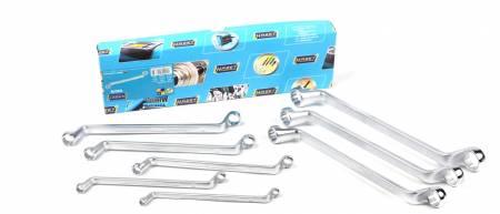 Набір ключів колінчатих (8 шт) (6x7-21x22mm) 4808 630/8 фото товару