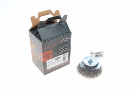 Щітка металева для дриля пневматичного (d=75mm) 4026 V6800-75 фото товару