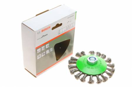 Щітка шліфувальна M14/d=115x0.35mm (нержавіюча сталь) 30 2608622109 фото товару