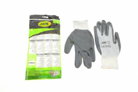 Рукавиці з нітриловим покриттям долонь (Т.9) 5022 51634 фото товару