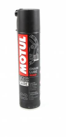 Змазка для ланцюгів мотоциклів (пофарбована/липка) C2 Chain Lube Road (400ml) (102981) 436 815416 фото товару