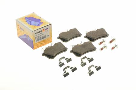 Колодки гальмівні (задні) VW Caddy III 04-/Peugeot 308 07-/Citroen C4 04- (87.6x52.9x15.2) 5010 3698020 фото товару