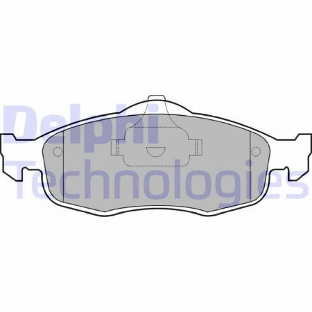 Колодки гальмівні (передні) Ford Mondeo I/II 93-00/Scorpio I/II 85-98 89 LP782 фото товару