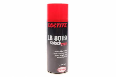 LOCTITE LB 8019, 400ML Змазка, раскислитель ржавчини, жидкий ключ, (утримання розчинників 89%) 5049 589891 фото товару