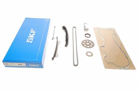 Комплект ланцюга ГРМ Fiat Doblo 1.3JTD (ланцюг, башмак, натяжник) 50 VKML 82000 фото товару