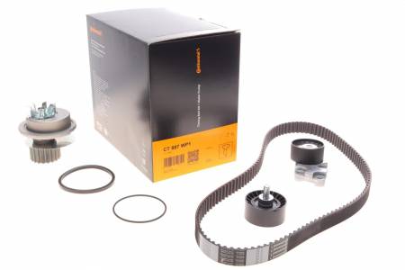 Комплект ГРМ + помпа Daewoo Lanos 1.6 16V 97-/Nexia 1.5 16V 95-97 (25x127z) 31 CT 887 WP1 фото товару