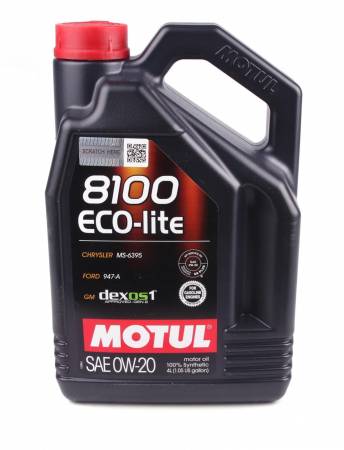 Олива 0W20 ECO-lite SAE 8100 (4L) GM dexos1 GEN3(108535) 436 841154 фото товару