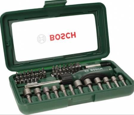 Набір бит Bosch Promo-Line (43шт) + універсальний магнітний тримач 30 2607019504 фото товару