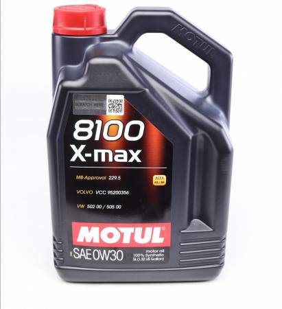 Олива 0W30 8100 X-max (5L) (MB 229.5/VW502.00/505.00/VOLVO VCC 95200356) (106571) 436 347206 фото товару