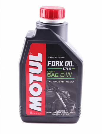 Олива 5W для мотовилок Fork Oil Expert Light (1л) 436 822301 фото товару
