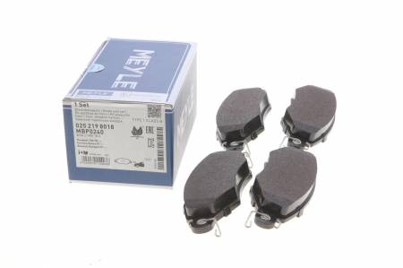 Колодки гальмівні (передні) Renault Kangoo 98- (Bosch) 144 025 219 8018 фото товару