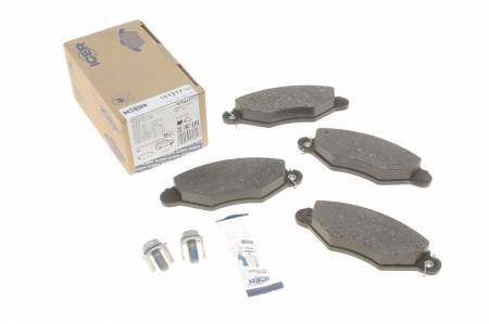 Колодки гальмівні (передні) Renault Kangoo 97-/Nissan Kubistar 03- 158 181217-702 фото товару