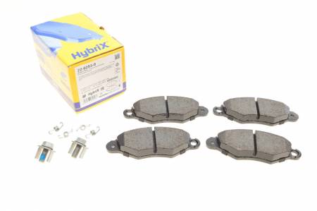 Колодки гальмівні (передні) Citroen Xsara 97-05/Nissan Kubistar 03-/Renault Kangoo 97- 121 22-0253-0 фото товару