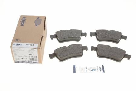 Колодки гальмівні (задні) Ford Connect/Focus 02-13/Renault Laguna/Megane/Espace/Opel Vectra C 02- 158 181433 фото товару