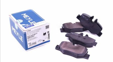 Колодки гальмівні (задні) MB Vito (W639) 03- 144 025 240 0817 фото товару