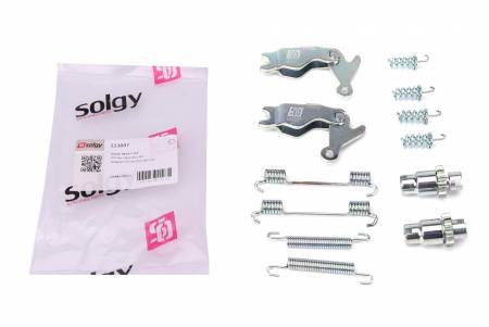 Ремкомплект колодок ручника MB Sprinter/VW Crafter 06- (комплект L+R + пружинки) 5000 223007 фото товару