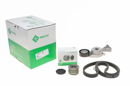 Комплект ременя генератора Audi A3/Seat Leon/Skoda Octavia/VW Caddy 1.4-2.0LPG 95-15, (6DPK 1195) 204 529 0470 20 фото товару