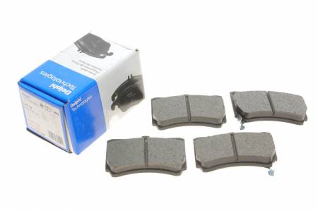 Колодки гальмівні (передні) Kia Rio 00-05/Mazda 323 89-98/121 II 90-96 89 LP743 фото товару