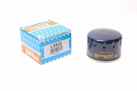 Фільтр масляний Renault Kangoo/Trafic/Opel Vivaro 1.9D/1.5dCi/1.4i/1.6i (низький) 38 LS932 фото товару