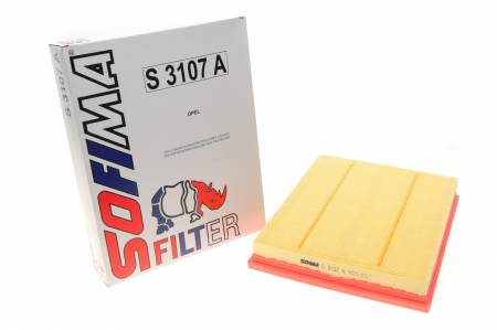 Фільтр повітряний Opel Astra G/H/Zafira A/B 1.2-2.0 CNG/DTI/OPC/LPG 98- 142 S 3107 A фото товару