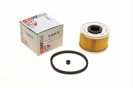 Фільтр паливний Renault Kangoo 1.9DTI 97- 142 S 6686 N фото товару