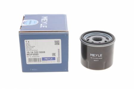 Фільтр масляний Renault Kangoo 1.2 97-09 (бензин) 144 16-14 322 0008 фото товару