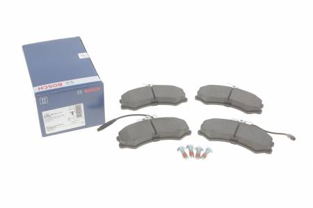 Колодки гальмівні (передні) Citroen C25/Fiat Ducato/Peugeot J5 81-94 (+датчики) 30 0986467411 фото товару