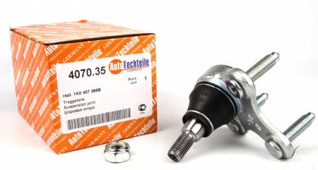 Опора кульова (передня/знизу/R) VW Caddy 03- (4070.35) 5010 340 7035 фото товару