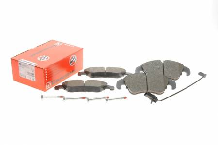 Колодки гальмівні (передні) Audi A6/A7/Q5 07- (Girling) (з датчиком) 86 24743.190.2 фото товару