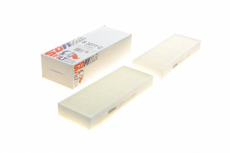 Фільтр салону Peugeot 308 13- (к-кт 2 шт.) 142 S 3277 C фото товару