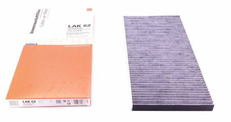 Фільтр салону BMW X5 (E53) 3.0D/Range Rover 4.2/4.4/3.0D (вугільний) 34 LAK 62 фото товару