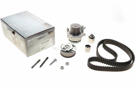 Комплект ГРМ + помпа VW T6/Golf/Passat/Caddy 1.6/2.0 TDI 15- (145x25)(помпа P669M) 178 PK06690M фото товару