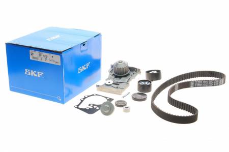 Комплект ГРМ + помпа Renault Kangoo/Dacia Logan/Duster 1.4/1.6 16V 01- (27x132z) (VKPC 86416) 50 VKMC 06020 фото товару