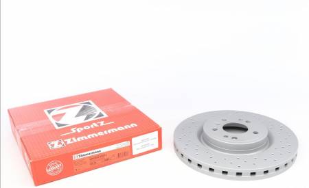 Диск гальмівний (передній) MB M-class (W166) 11-15/GLE (W166) 15-19 (330x32) (з покр)(з отворами)(вент) 86 400.3683.52 фото товару