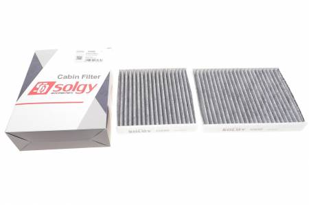 Фільтр салону Citroen C3/Peugeot 207/208 09- (вугільний) (к-кт) 5000 104066 фото товару